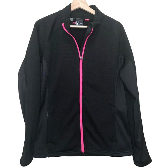 Spyder Jackets & Blazers - Spyder Black and Pink Womens Jacket XL